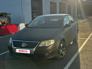 2008 Volkswagen Passat B6, чёрный, 340000 рублей, вид 1
