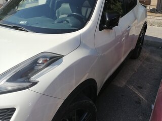 2018 Nissan Juke I Рестайлинг, белый, 1550000 рублей, вид 2