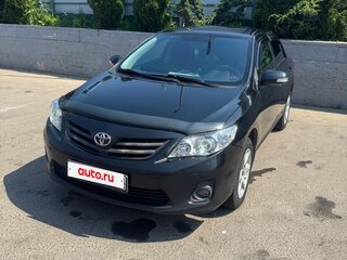 2011 Toyota Corolla X (E140, E150) Рестайлинг, чёрный, 1150000 рублей, вид 1
