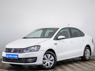 2019 Volkswagen Polo V Рестайлинг, белый, 1049000 рублей, вид 3