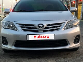 2012 Toyota Corolla X (E140, E150) Рестайлинг, серебристый, 1150000 рублей, вид 1