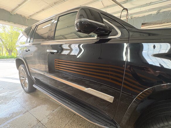 2018 Cadillac Escalade IV, чёрный, 5500000 рублей - вид 25