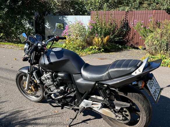 2008 Honda CB 400 Super Four, чёрный, 420000 рублей - вид 5