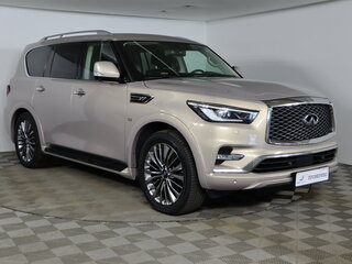 2020 Infiniti QX80 I Рестайлинг 3, бежевый, 5590000 рублей, вид 3