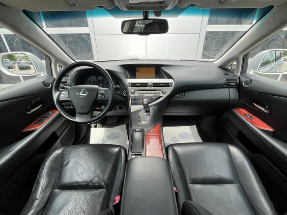 2010 Lexus RX 450h III, серебристый, 1530000 рублей - вид 9