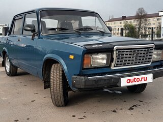 2003 Lada (ВАЗ) 2107, синий, 174000 рублей, вид 2