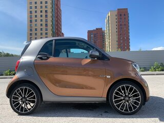 2016 Smart Fortwo III, коричневый, 1090000 рублей, вид 4