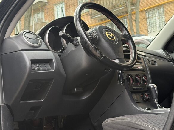 2008 Mazda 3 I (BK) Рестайлинг, чёрный, 700000 рублей - вид 7