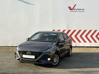 2021 Hyundai Solaris II Рестайлинг, серый, 1740000 рублей, вид 1