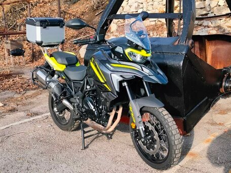 2023 Benelli TRK 702 X, серый, 650000 рублей, вид 2