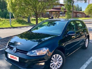 2013 Volkswagen Golf VII, чёрный, 1650000 рублей, вид 1