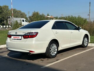 2016 Toyota Camry VII (XV50) Рестайлинг, белый, 2150000 рублей, вид 5