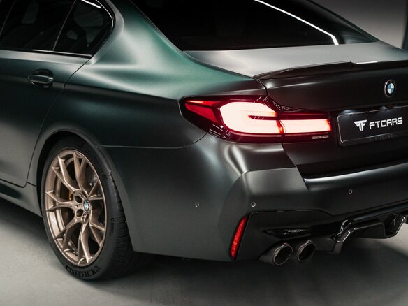 2021 BMW M5 CS VI (F90) Рестайлинг, зелёный - вид 23