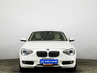 2013 BMW 1 серии 116i II (F20/F21), белый, 1249000 рублей, вид 2