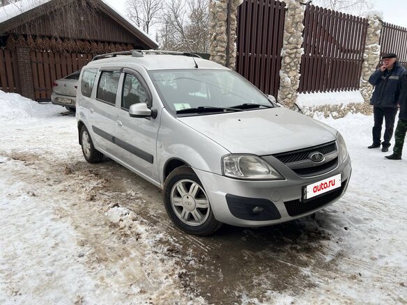 2014 Lada (ВАЗ) Largus I, серый, 850000 рублей - вид 2