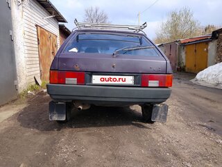 1998 Lada (ВАЗ) 2109, фиолетовый, 65000 рублей, вид 3