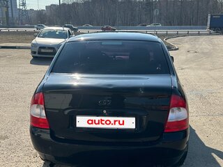 2010 Lada (ВАЗ) Kalina I, чёрный, 130000 рублей, вид 3