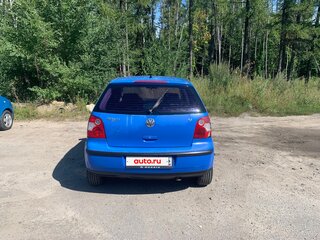 2002 Volkswagen Polo IV, синий, 140000 рублей, вид 5