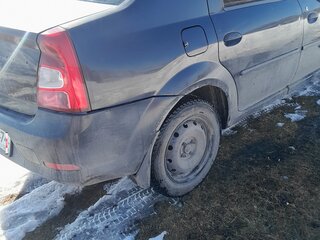 2010 Renault Logan I Рестайлинг, чёрный, 180000 рублей, вид 3