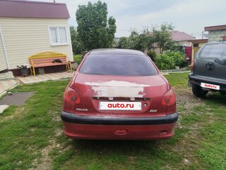 2007 Peugeot 206, красный, 128000 рублей, вид 3