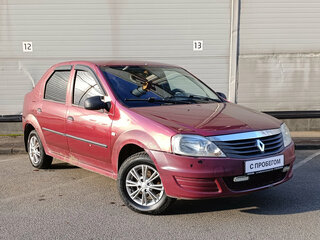 2012 Renault Logan I Рестайлинг, красный, 289000 рублей, вид 3