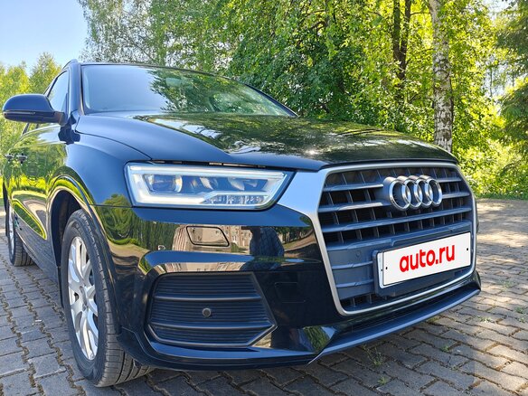 2016 Audi Q3 I (8U) Рестайлинг, чёрный, 1700000 рублей - вид 3
