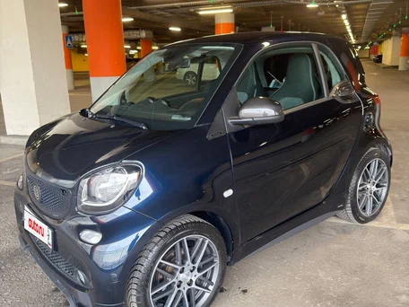 2017 Smart Fortwo Brabus III, синий, 2200000 рублей, вид 1