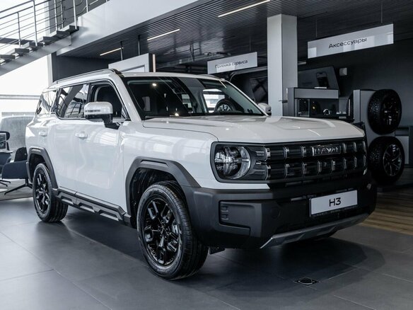 2026 Haval H3 I Рестайлинг, белый, 3219759 рублей - вид 2
