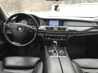 2008 BMW 7 серии Long 750Li V (F01/F02/F04), чёрный, 1600000 рублей, вид 3