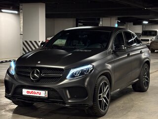 2016 Mercedes-Benz GLE Coupe 400 I (C292), чёрный, 3500000 рублей, вид 1