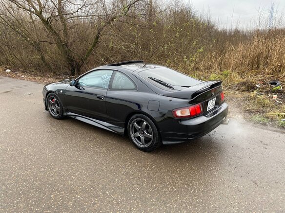 1997 Toyota Celica VI (T200) Рестайлинг, чёрный, 1400000 рублей - вид 5
