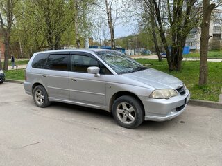 2002 Honda Odyssey II Рестайлинг, серый, 450000 рублей, вид 3