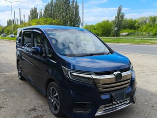 2021 Honda Stepwgn Spada V Рестайлинг, синий, 2530000 рублей, вид 3