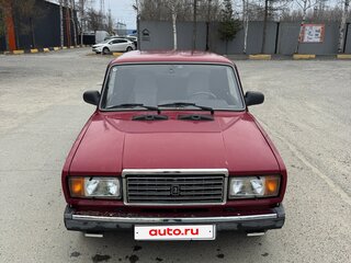 2005 Lada (ВАЗ) 2107, красный, 220000 рублей, вид 2