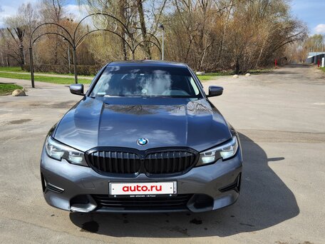 2021 BMW 3 серии 318d VII (G2x), серый, 3030000 рублей, вид 2