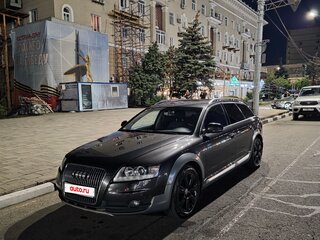 2008 Audi A6 allroad II (C6) Рестайлинг, чёрный, 1250000 рублей, вид 2