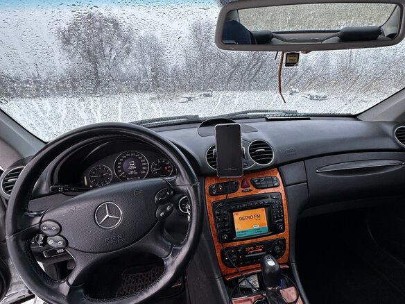 2002 Mercedes-Benz CLK-Класс 320 II (W209), серебристый, 780000 рублей - вид 9