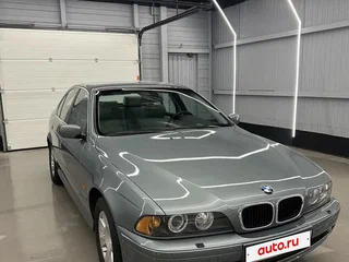 2001 BMW 5 серии 525i IV (E39) Рестайлинг, голубой, 2900000 рублей, вид 2
