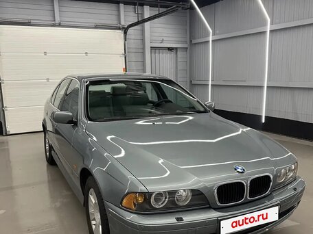 2001 BMW 5 серии 525i IV (E39) Рестайлинг, голубой, 2300000 рублей, вид 2