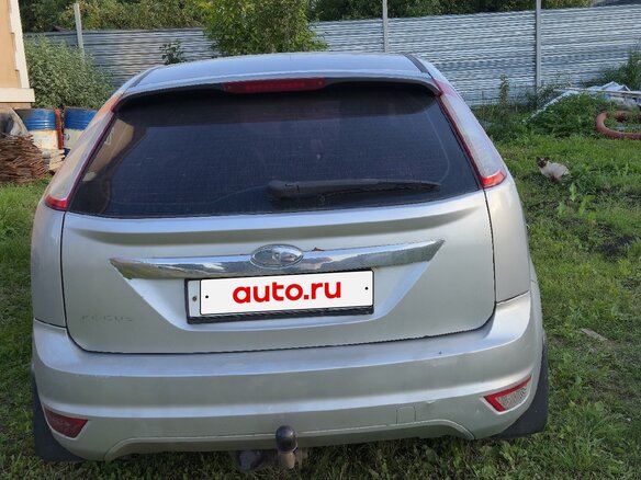 2008 Ford Focus II Рестайлинг, серебристый - вид 1