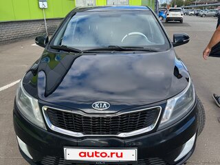 2012 Kia Rio 4-speed III, чёрный, 665000 рублей, вид 2