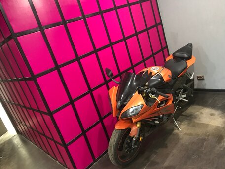 2008 Yamaha YZF-R6, оранжевый, 830000 рублей, вид 2