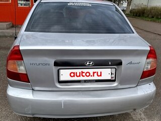 2008 Hyundai Accent ТагАЗ II, серебристый, 315000 рублей, вид 3