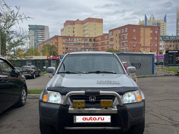 2001 Honda CR-V I Рестайлинг, белый - вид 2