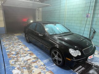 2003 Mercedes-Benz C-Класс 230 II (W203), чёрный, 820000 рублей, вид 1