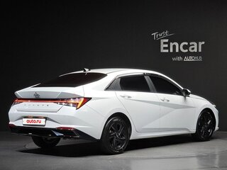 2022 Hyundai Avante VII, белый, 1650000 рублей, вид 4