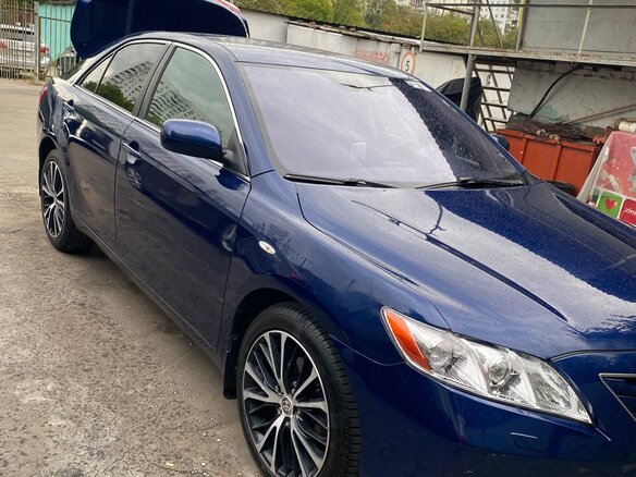 2006 Toyota Camry VI (XV40), синий - вид 3