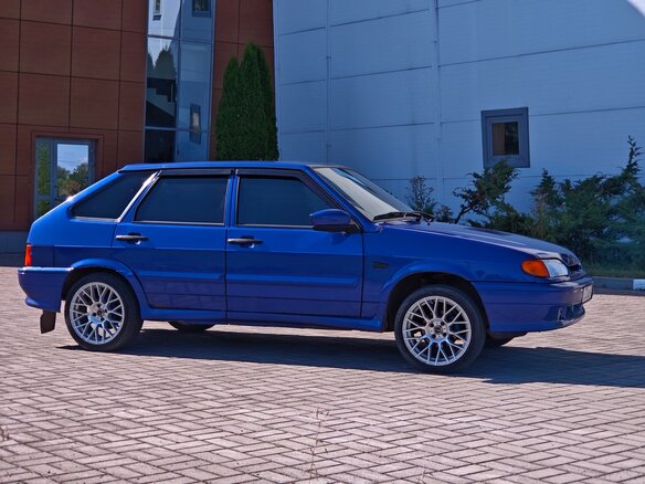 2010 Lada (ВАЗ) 2114, синий, 260000 рублей - вид 4