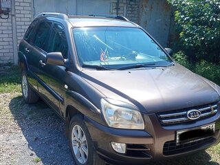 2007 Kia Sportage II, коричневый, 800000 рублей, вид 3