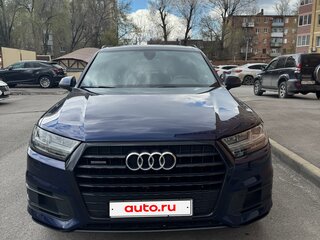 2019 Audi Q7 II (4M), синий, 4400000 рублей, вид 3